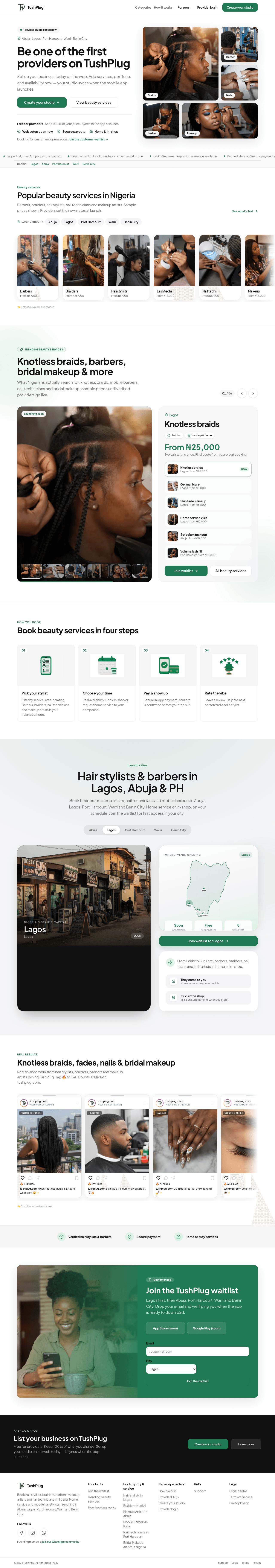 TushPlug product screenshot